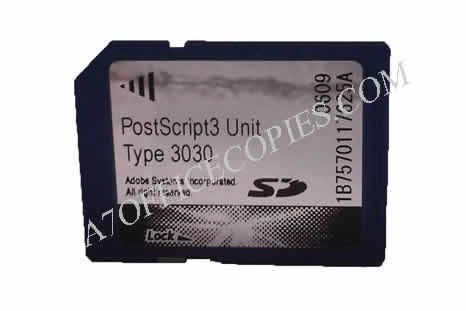 Ricoh PostScript 3 Unit type 3030 - Ricoh carte SD PostScript 3 type 3030 - Ricoh Aficio 3025 / 3030