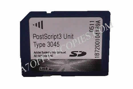 Ricoh PostScript 3 Unit type 3030 - Ricoh carte SD PostScript 3 type 3030 - Ricoh Aficio 3035 / 3045